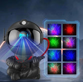 Descubra a magia do cosmos com o Projetor Astronauta e Galáxia LED. Transforme seu espaço em um universo de encantamento